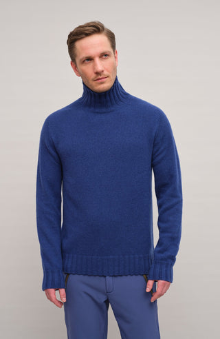 Kaschmirpullover mit Rollkragen - Aiden