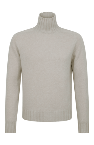 Kaschmirpullover mit Rollkragen - Aiden