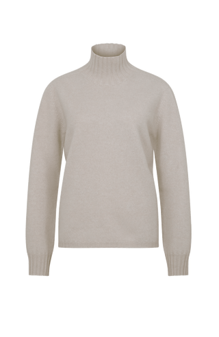 Pull en cachemire col montant - Hana