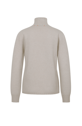 Pull en cachemire col montant - Hana