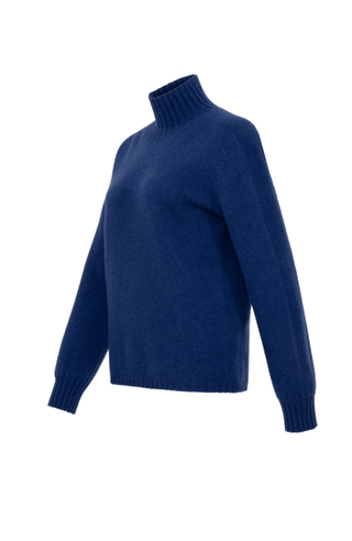 Pull en cachemire col montant - Hana