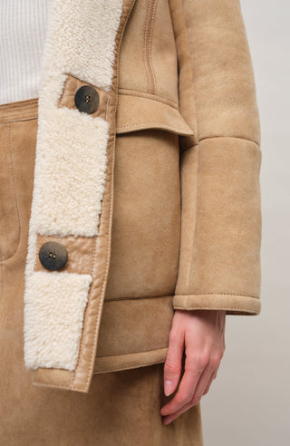 Veste en peau de mouton - Marah-MV