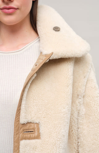Veste en peau de mouton - Marah-MV