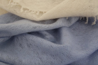 Two-Tone Cashmere Scarf in Pure Cashmere - 622600SH
