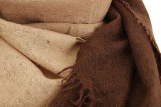 Two-Tone Cashmere Scarf in Pure Cashmere - 622600SH