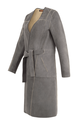 Leather Coat - Florence