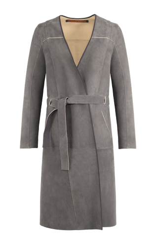 Leather Coat - Florence