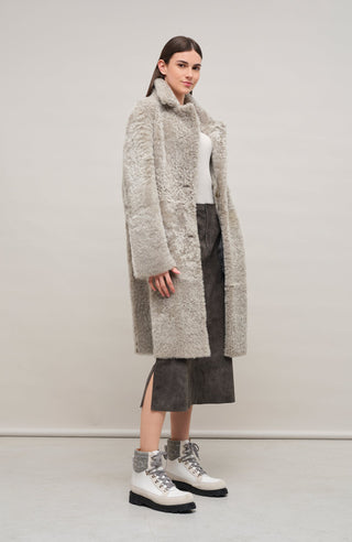 Manteau en peau d'agneau - Johanna