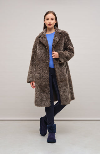 Manteau en peau d'agneau - Johanna