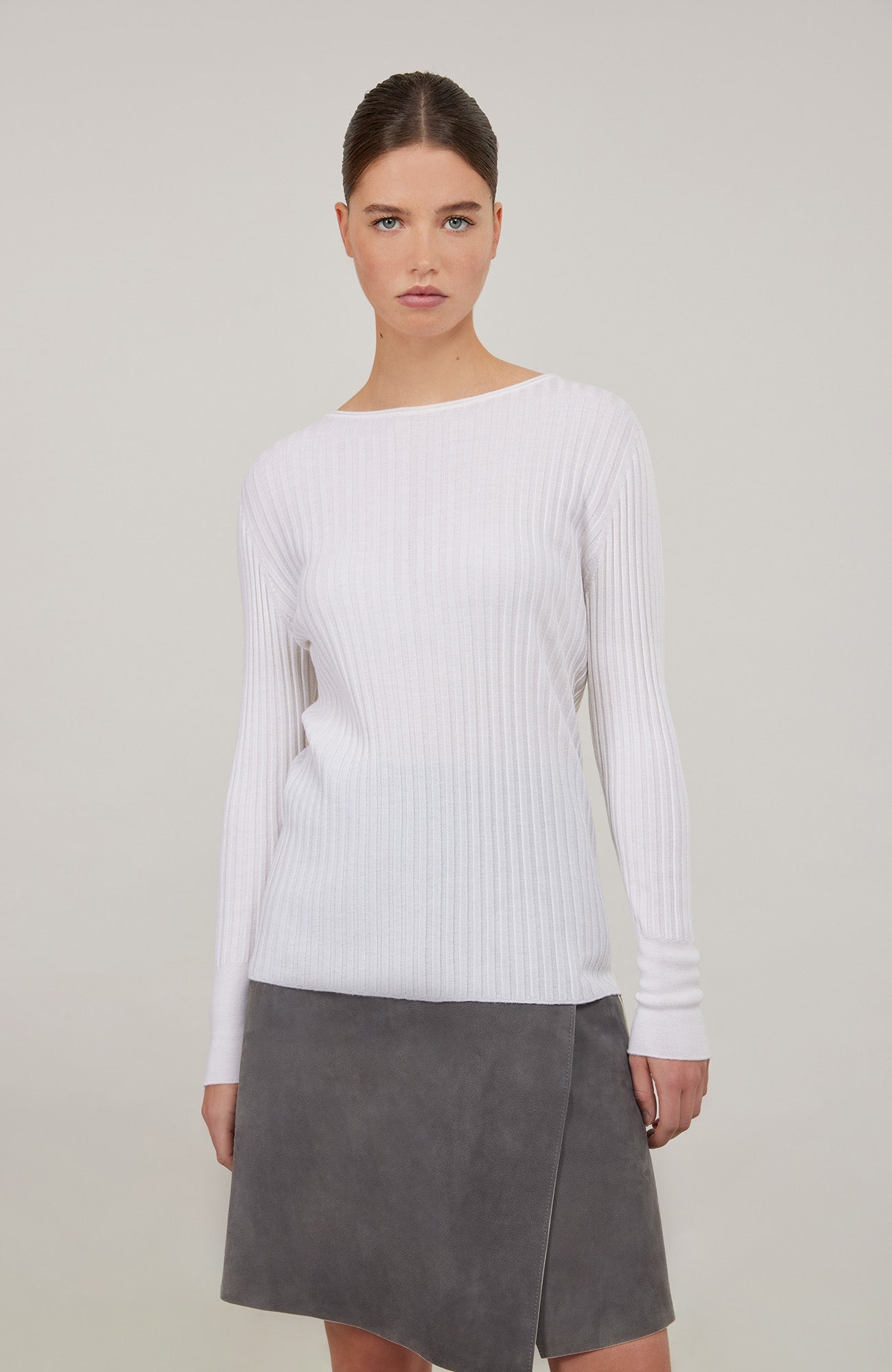Rundhalspullover - Camelia-RB