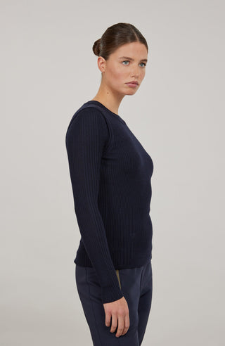 T-shirt sans manches en maille - Lavinia