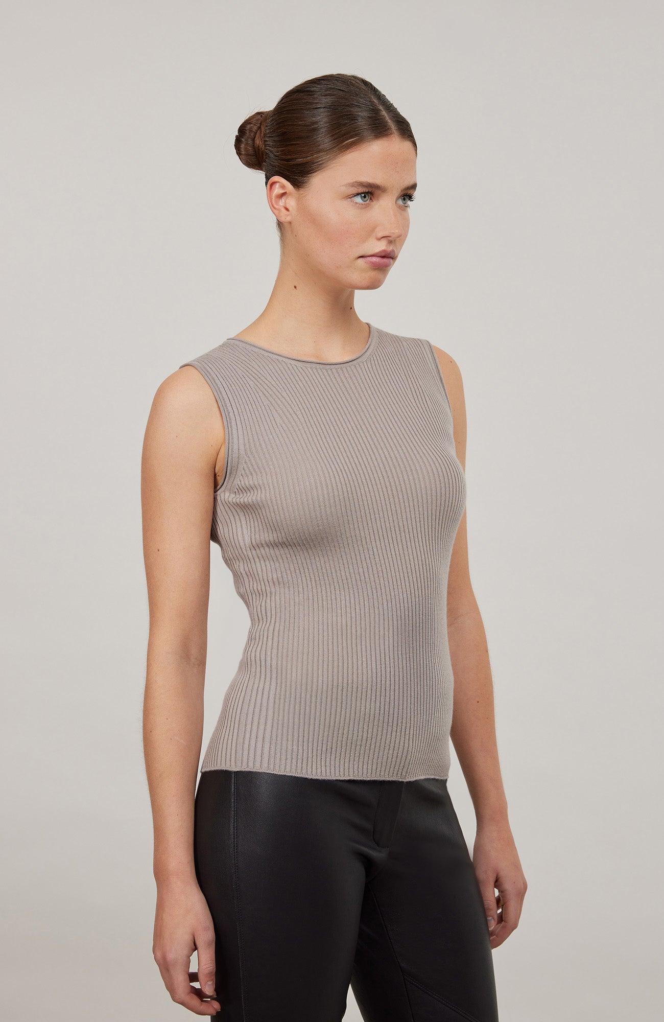 T-shirt sans manches en maille - Lavinia
