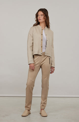 Blazer en coton et lin - Emmy