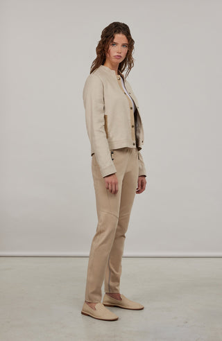 Blazer en coton et lin - Emmy