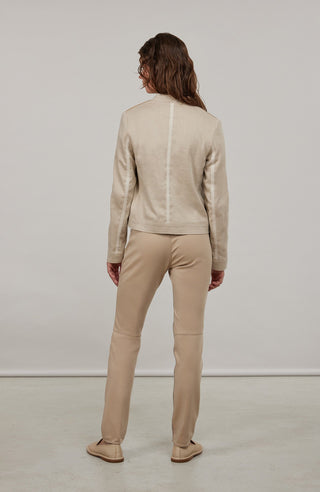 Blazer en coton et lin - Emmy