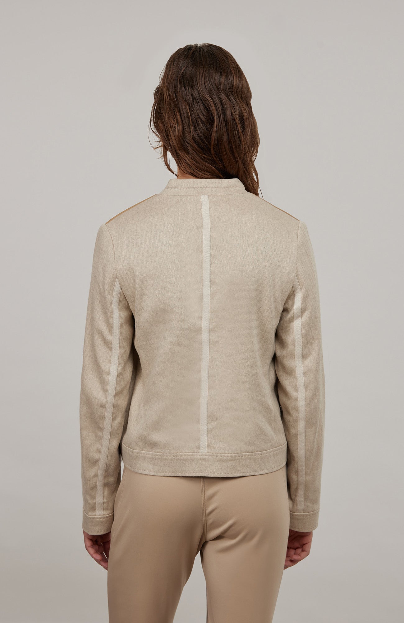 Blazer en coton et lin - Emmy