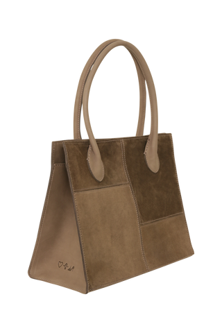 Handtasche - Patchwork-Bag-M