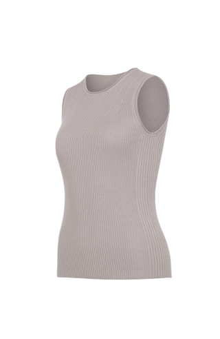 T-shirt sans manches en maille - Lavinia