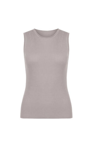 T-shirt sans manches en maille - Lavinia