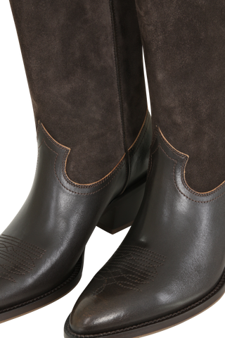 Bottes en cuir - Annie B10193