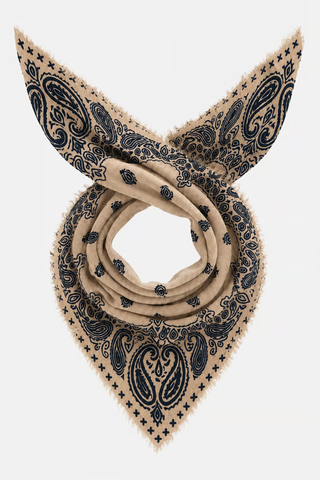 Edles Kaschmirtuch mit Paisley-Muster - BanFine 622796