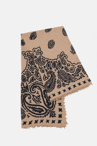 Edles Kaschmirtuch mit Paisley-Muster - BanFine 622796