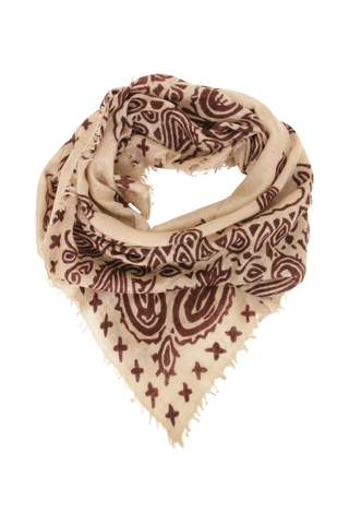 Edles Kaschmirtuch mit Paisley-Muster - BanFine 622796