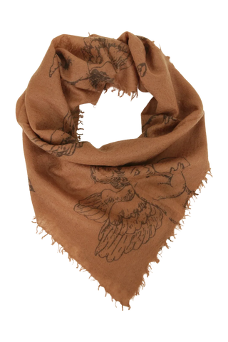 Étole en cachemire au motif d'ange - BanFine 622812
