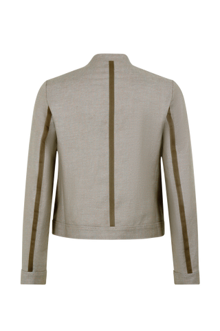 Blazer in Hunter Linen - Emmy