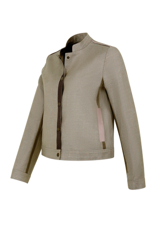 Blazer in Hunter Linen - Emmy