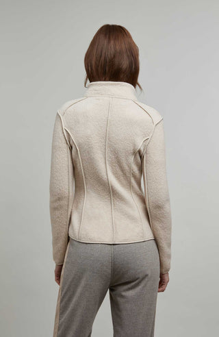 Jacke aus Wool Fleece - Esther-BWF