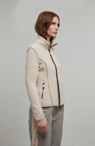 Jacke aus Wool Fleece - Esther-BWF