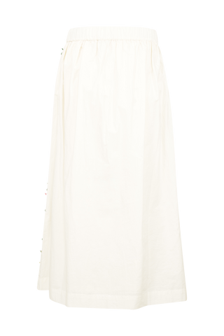 Jupe brodée main