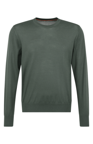 Herren-Pullover aus hochwertiger, weicher Wollqualität mit klassischem Rundhalsausschnitt und zeitlosem Design. Angenehm auf der Haut zu tragen, mit Rippstrick an Bündchen und Saum für eine optimale Passform. Vielseitig kombinierbar – elegant unter dem Sakko oder lässig zur Jeans.
