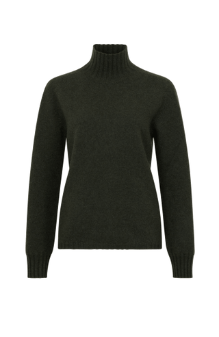 Pull en cachemire col montant - Hana
