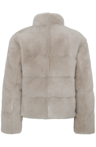 Blouson en peau de mouton avec garnissage en duvet - Alpine-SC