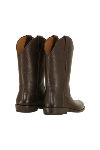 Cowboy Boot - Pellame Vitello Foulonne