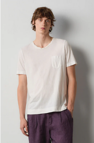 T-Shirt aus Leinen und Baumwolle - PANAREA