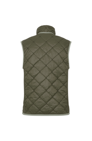 Steppweste für Herren, Modell 251614 Henri-QL, Farbe 849 Ivy, Rückansicht.