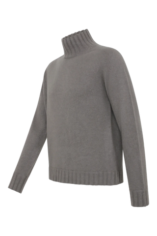 Kaschmirpullover mit Rollkragen - Aiden