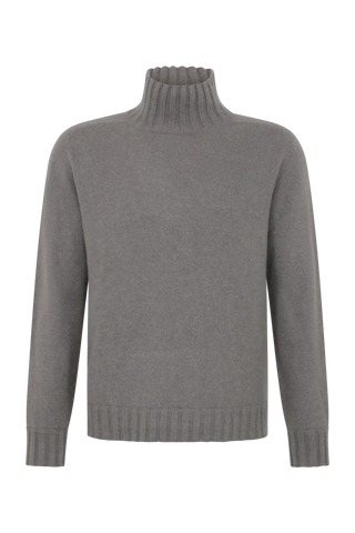 Kaschmirpullover mit Rollkragen - Aiden