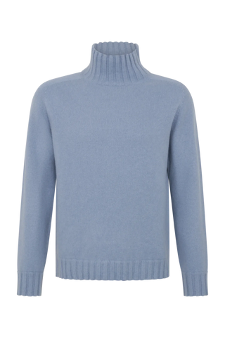 Kaschmirpullover mit Rollkragen - Aiden