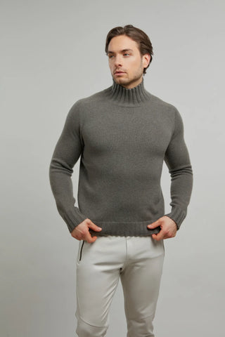 Kaschmirpullover mit Rollkragen - Aiden