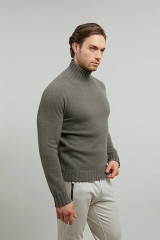 Kaschmirpullover mit Rollkragen - Aiden