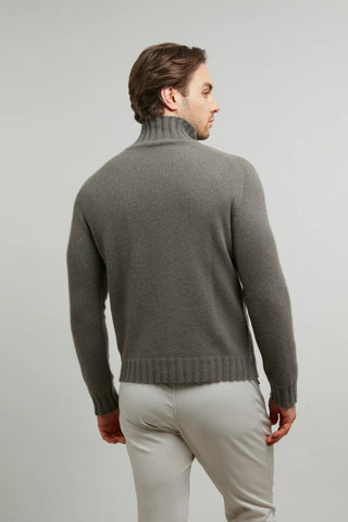 Kaschmirpullover mit Rollkragen - Aiden