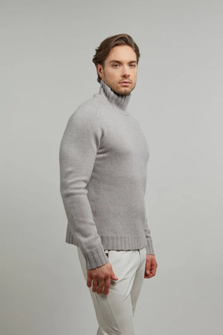 Kaschmirpullover mit Rollkragen - Aiden
