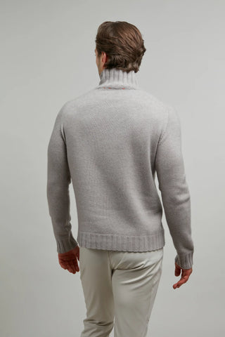 Kaschmirpullover mit Rollkragen - Aiden