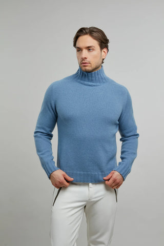Kaschmirpullover mit Rollkragen - Aiden