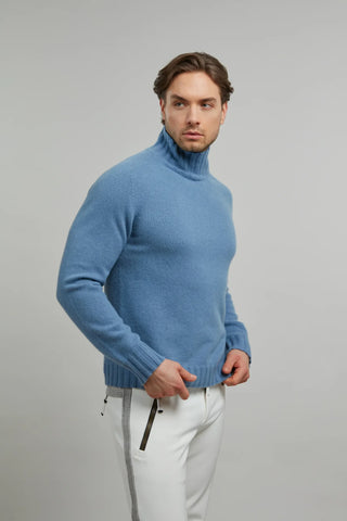Kaschmirpullover mit Rollkragen - Aiden