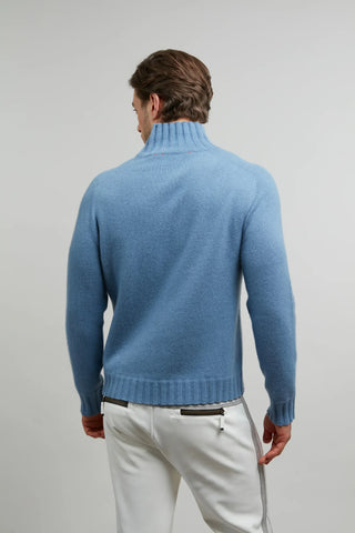 Kaschmirpullover mit Rollkragen - Aiden